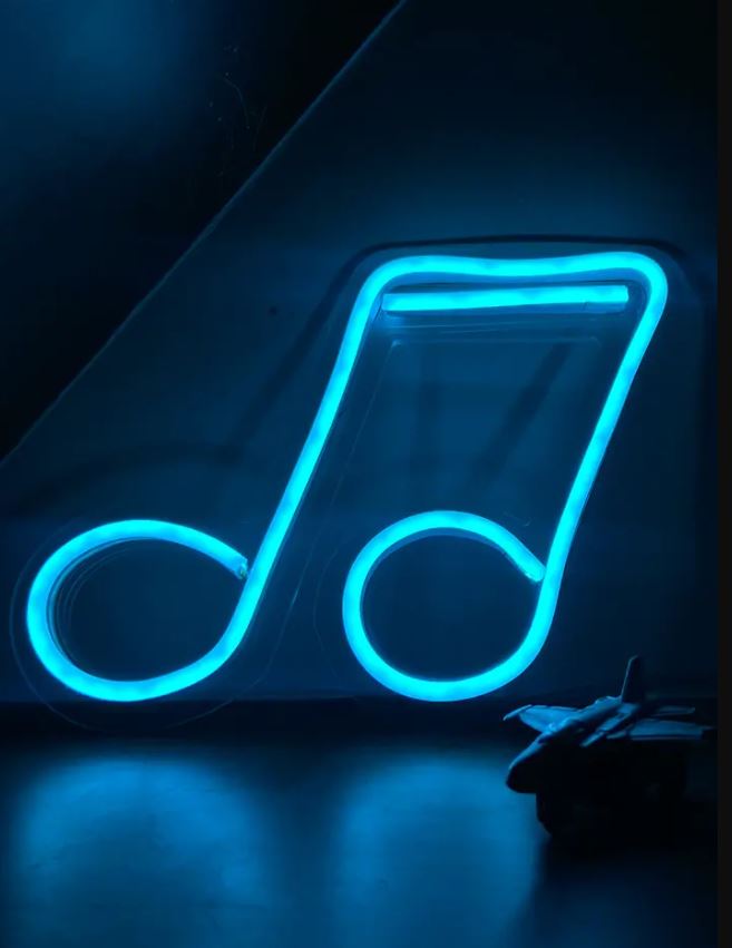 Neon Light Sign- Symphony/Music - Homely Arts