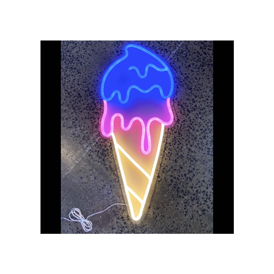 Ice Cream Neon Sign - Homely Arts