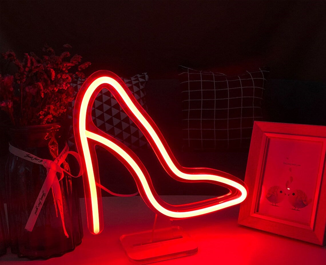 Heels Neon Sign Mini - Homely Arts