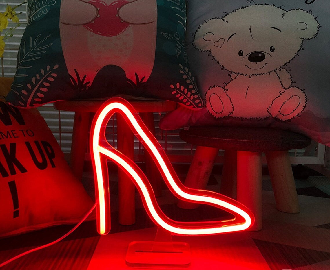 Heels Neon Sign Mini - Homely Arts