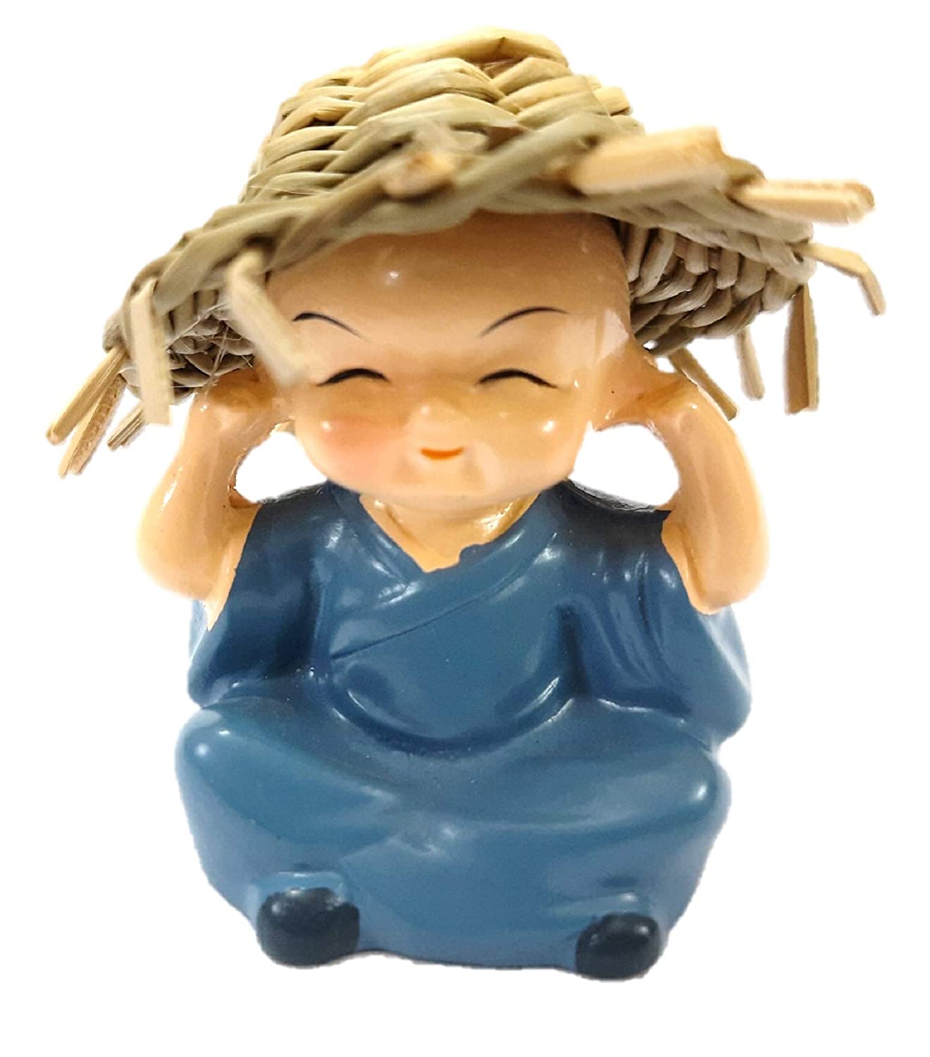 Monk with hat Set of 4 - Homely Arts