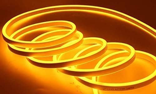 5 Meter Led Mini Neon Lights, Rope Lights, Super Bright for Outdoor Indoor Decoration (Yellow) - Homely Arts