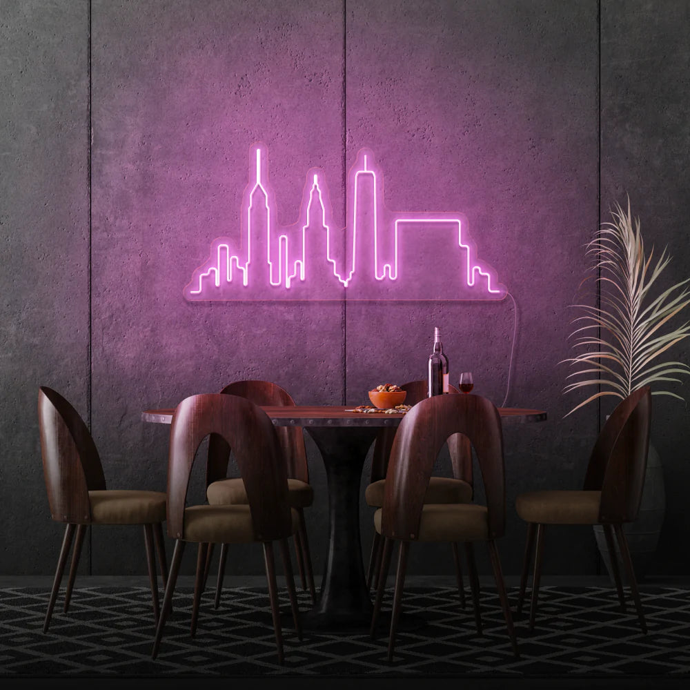 City LED Neon Sign - Homely Arts