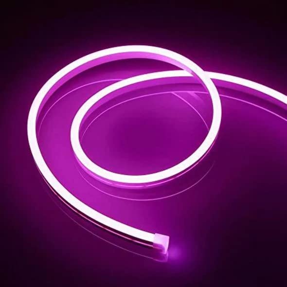 5 Meter Led Mini Neon Lights, Rope Lights, Super Bright for Outdoor Indoor Decoration(Purple) - Homely Arts