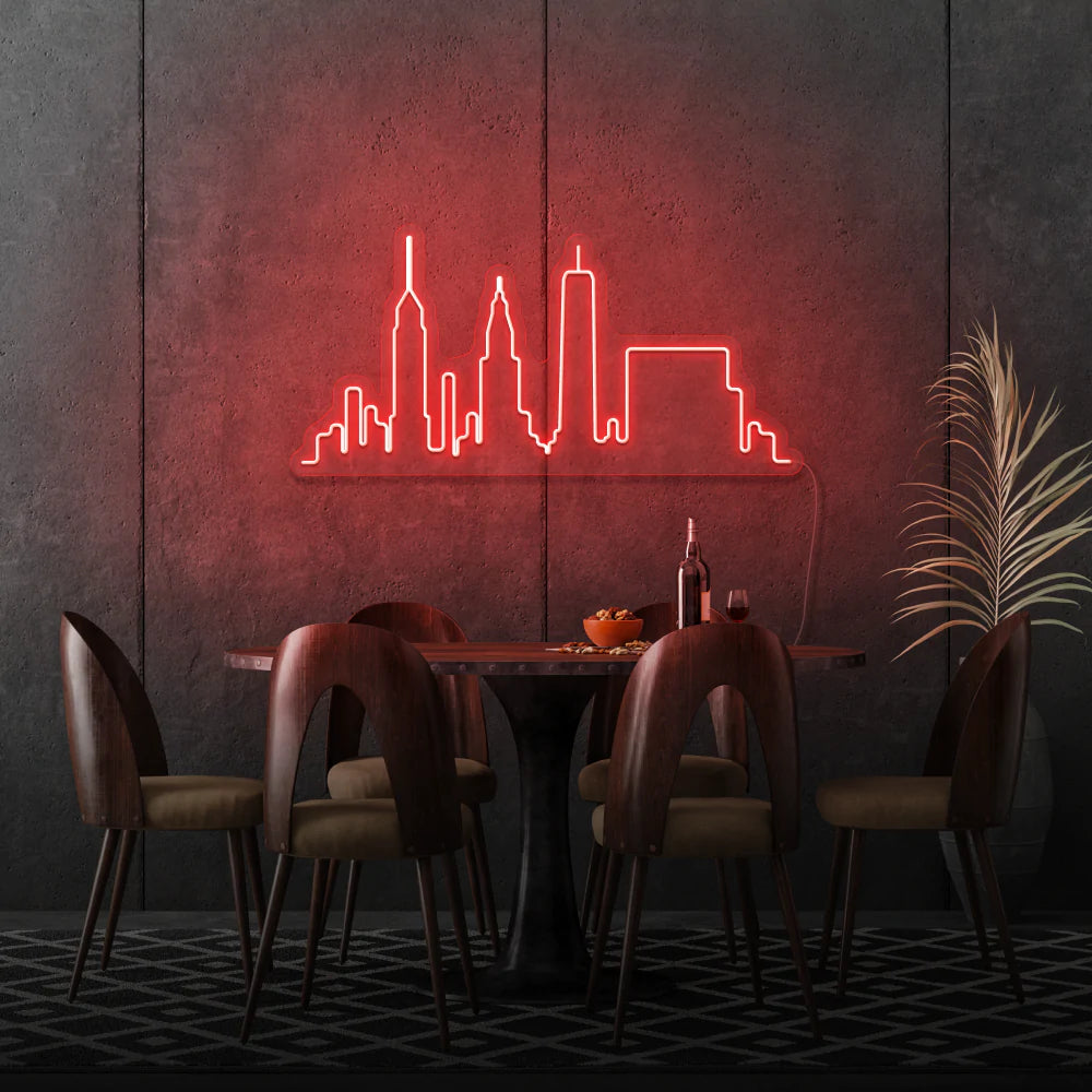 City LED Neon Sign - Homely Arts