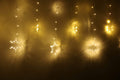 Snow Curtain Decorative Lights with (6+6) Big & Small Snowflakes - Homely Arts