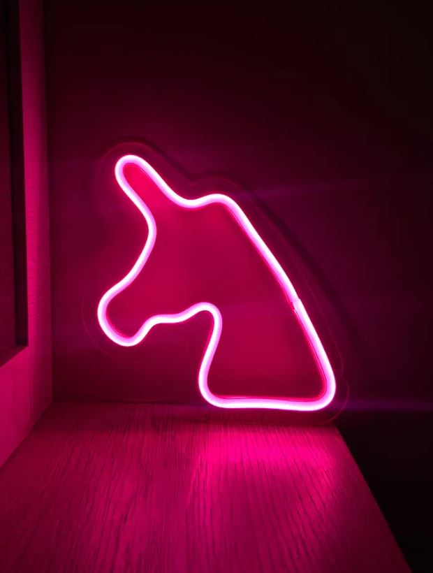 Neon Light Sign- Unicorn - Homely Arts