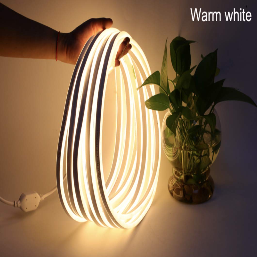 45 Meter Led Mini Neon Lights, Rope Lights, Super Bright for Outdoor Indoor Decoration (Warm White) - Homely Arts