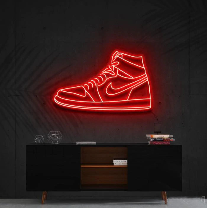 Air Jordon Shoe Custom Neon LED Sign - Homely Arts